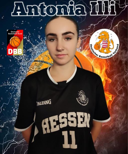 Antonia Illi (SG Weiterstadt/ Bc Darmstadt-Roßdorf) wurde nach dem DBB-Leistungscamp in die U15-Nationalmannschaft berufen.    Bild: Spissinger