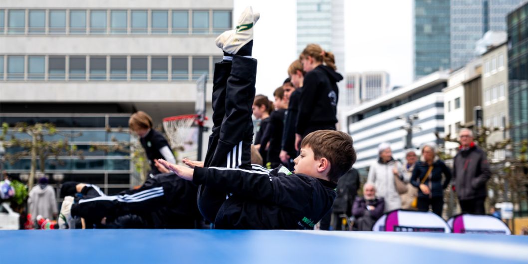 Die Turnkids lieferten eine tolle Aufführung auf der Konsti...    Bild: Florian Wiegand