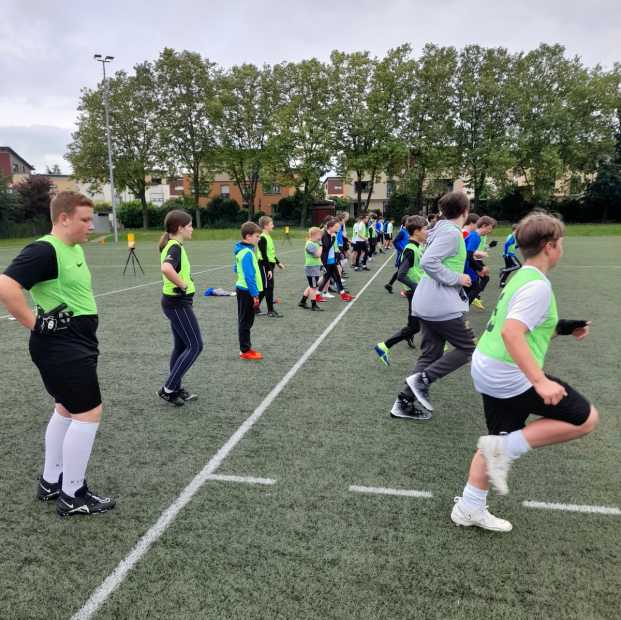 Kadertraining Flag Football in Kelkheim    Bild: Christian Freund