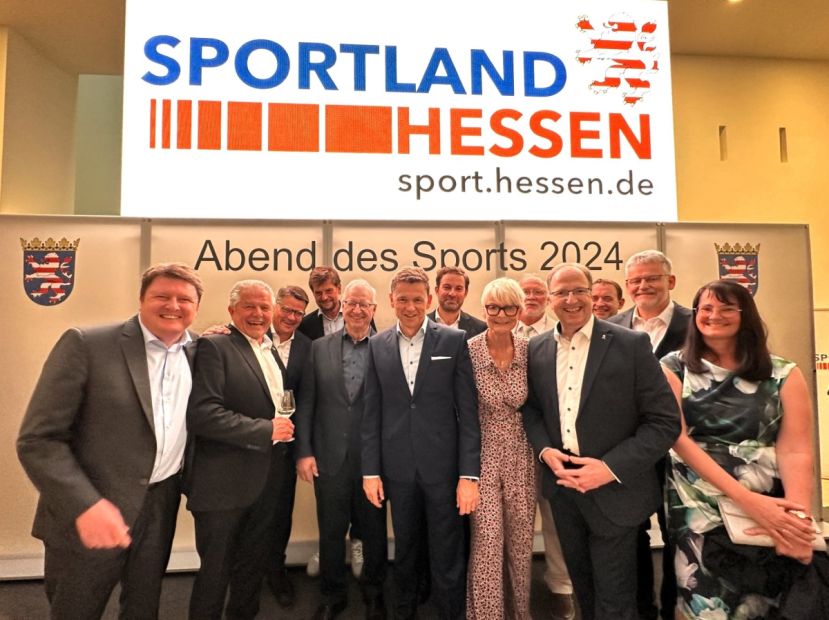 Vertreter der Politik und des Sportkreis Rheingau-Taunus    Bild: Sportkreis