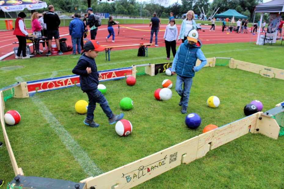 Fußballbillard mit dem TC Wetzlar    Bild: Heike Pöllmitz