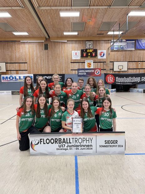 Team West bei der U17-Trophy in Dinklage    Bild: floorballdeutschland/flickr