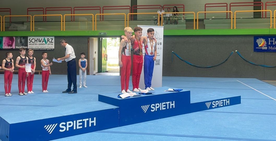 Noah Pelzer gewinnt Gold in der AK 12.     Bild: privat