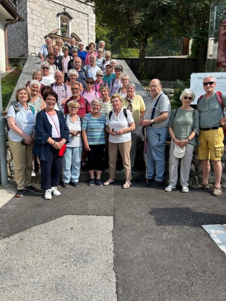 Die Gießener Reisegruppe.    Bild: Lochmüller