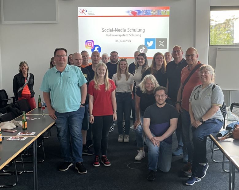 Workshop 2 zum Thema Social-Media    Bild: Sportkreis Offenbach