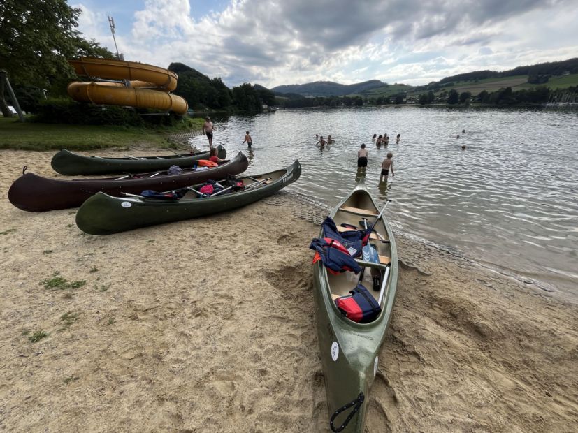 Kanutour auf dem Diemelsee    Bild: Jan Simon Schäfer