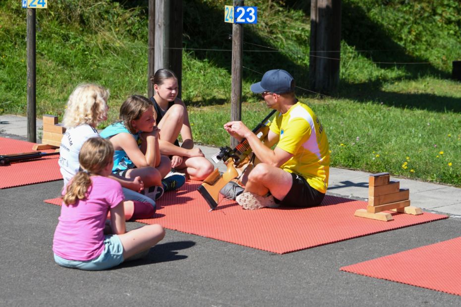 Spannende Einblicke durch die Trainer    Bild: Jan Simon Schäfer