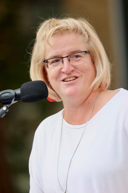 Juliane Kuhlmann, Präsidentin des Landessportbundes Hessen    Foto: Stefan Sonnenschein