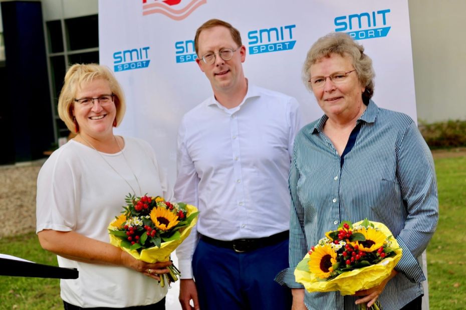 Juliane Kuhlmann, Michael Scragg, Gabi Dörries    Foto: Stefan Sonnenschein