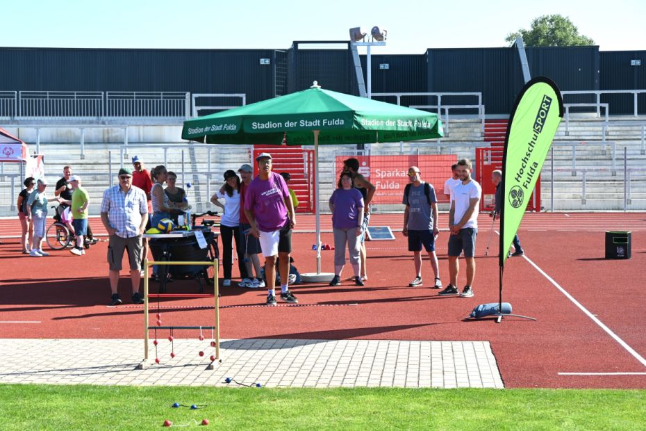 Stand der Hochschule - Hochschulsport Fulda    Bild: Hochschulsport Fulda