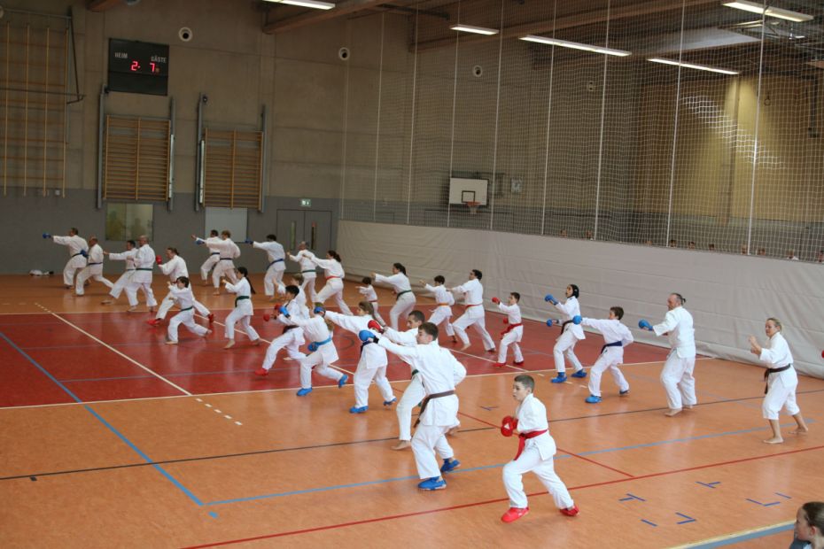 Kumite Einheit auf dem HFK-Verbandstag    Bild: Markus Lang für den HFK